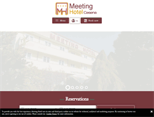 Tablet Screenshot of meetinghotelcesena.it